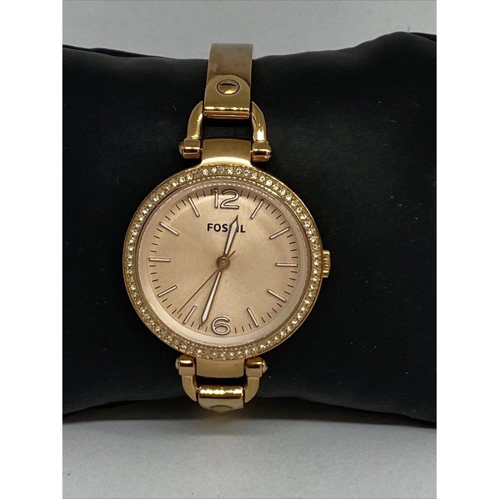 Fossil ES3226 Women's Gold Stainless Steel Analog